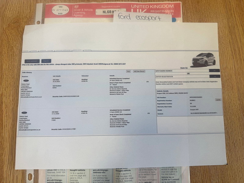 Ford EcoSport 1.0T EcoBoost ST-Line SUV 5dr Petrol Manual Euro 6 (s/s) (100 ps)