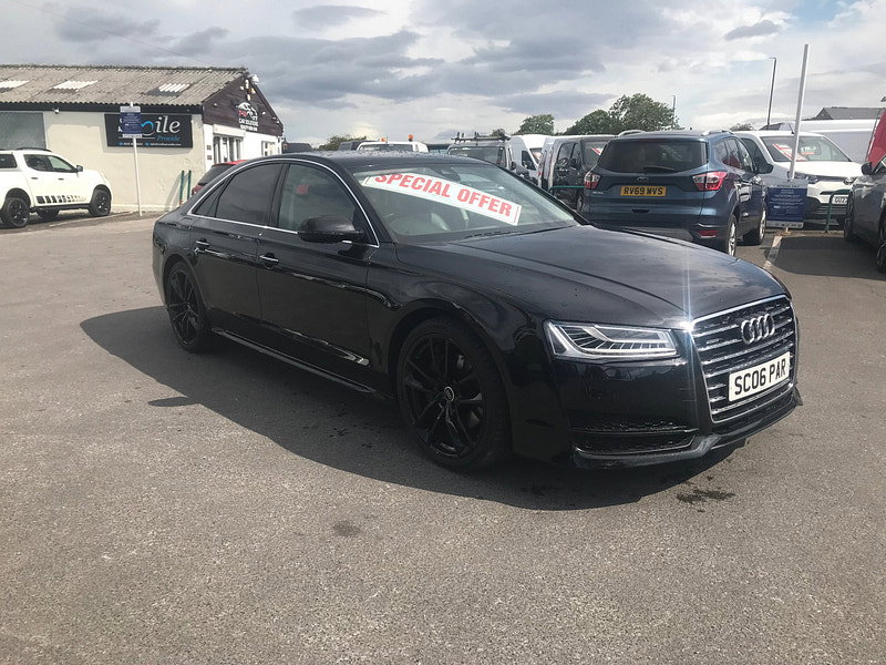 Audi A8 3.0 TDI V6 Sport Saloon 4dr Diesel Tiptronic quattro Euro 6 (s/s) (262 ps) 4dr Automatic 2026