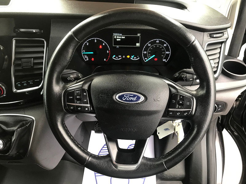 Ford Transit Custom 2.0L 340 LIMITED P/V ECOBLUE Diesel Manual Euro 6 (128 bhp) 5dr Manual 2026