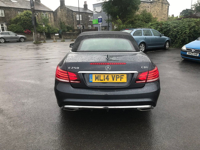 Mercedes-Benz E-Class 2.1L E250 CDI AMG SPORT Convertible 2dr Diesel Automatic Euro 5 (204 bhp) 2dr Automatic 2026