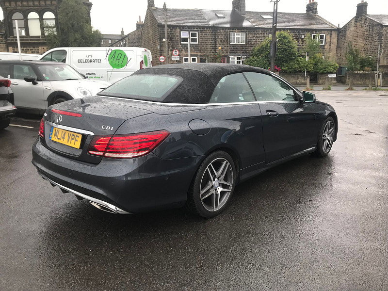 Mercedes-Benz E-Class 2.1L E250 CDI AMG SPORT Convertible 2dr Diesel Automatic Euro 5 (204 bhp) 2dr Automatic 2026