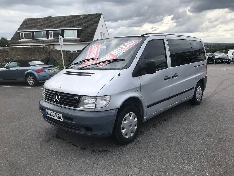 Mercedes Vito 2.0L 113 Petrol Manual Euro 3 6dr Automatic 2026