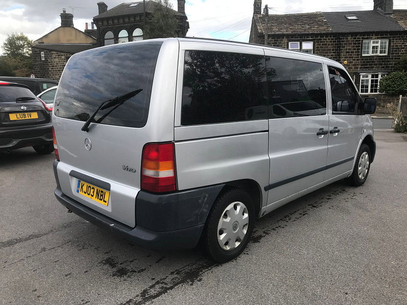 Mercedes Vito 2.0L 113 Petrol Manual Euro 3 6dr Automatic 2026