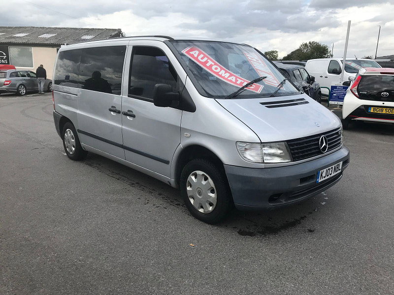Mercedes Vito 2.0L 113 Petrol Manual Euro 3 6dr Automatic 2026
