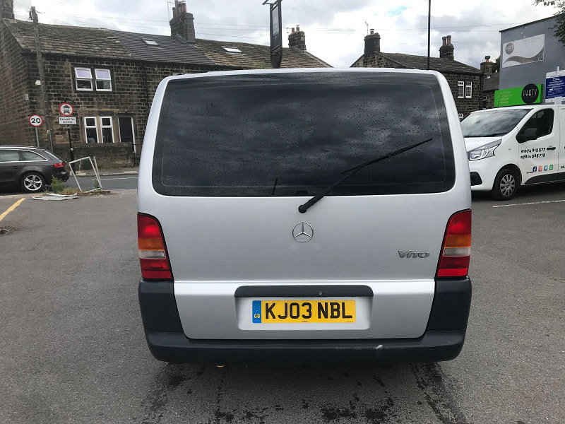 Mercedes Vito 2.0L 113 Petrol Manual Euro 3 6dr Automatic 2026