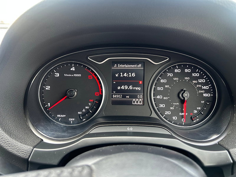 Audi A3 1.6 TDI Sport Sportback 5dr Diesel Manual Euro 6 (s/s) (110 ps) 5dr Manual 2026