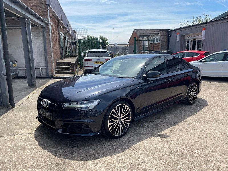 Audi A6 Saloon 2.0 TDI ultra Black Edition Saloon 4dr Diesel S Tronic Euro 6 (s/s) (190 ps) 7 Services, 4dr Automatic 2026