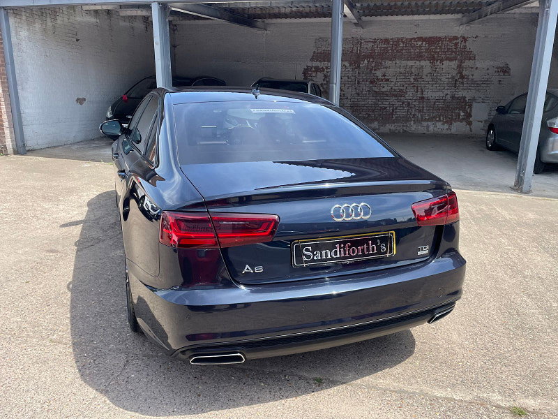 Audi A6 Saloon 2.0 TDI ultra Black Edition Saloon 4dr Diesel S Tronic Euro 6 (s/s) (190 ps) 7 Services, 4dr Automatic 2026