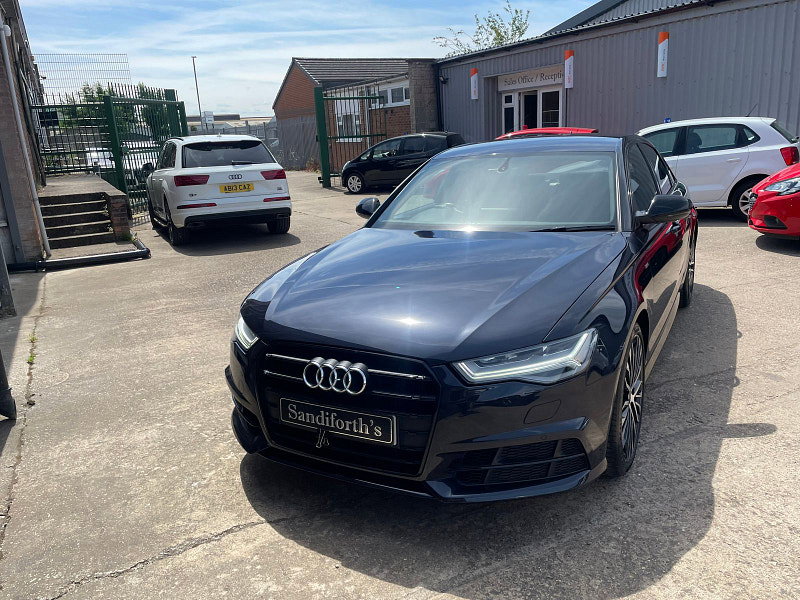 Audi A6 Saloon 2.0 TDI ultra Black Edition Saloon 4dr Diesel S Tronic Euro 6 (s/s) (190 ps) 7 Services, 4dr Automatic 2026