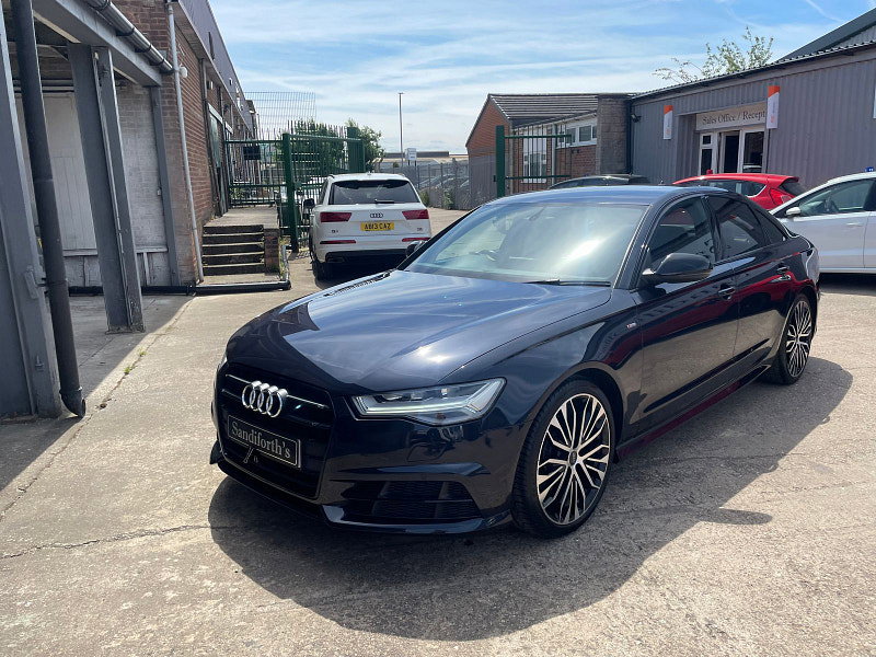 Audi A6 Saloon 2.0 TDI ultra Black Edition Saloon 4dr Diesel S Tronic Euro 6 (s/s) (190 ps) 7 Services, 4dr Automatic 2026
