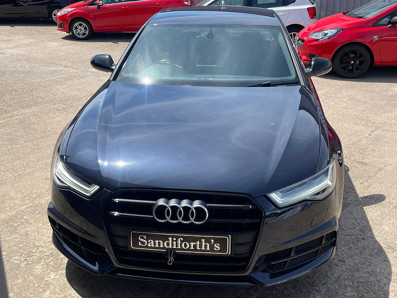 Audi A6 Saloon 2.0 TDI ultra Black Edition Saloon 4dr Diesel S Tronic Euro 6 (s/s) (190 ps) 7 Services, 4dr Automatic 2026
