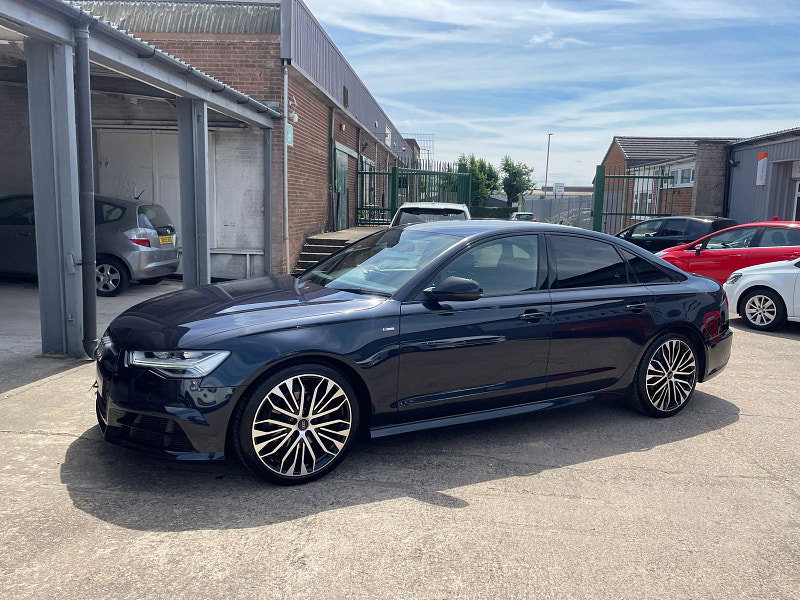 Audi A6 Saloon 2.0 TDI ultra Black Edition Saloon 4dr Diesel S Tronic Euro 6 (s/s) (190 ps) 7 Services, 4dr Automatic 2026