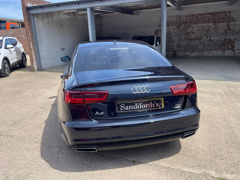 Audi A6 Saloon 2.0 TDI ultra Black Edition Saloon 4dr Diesel S Tronic Euro 6 (s/s) (190 ps) 7 Services, 4dr Automatic 2026