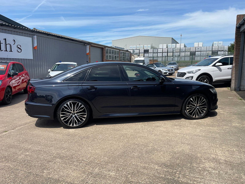 Audi A6 Saloon 2.0 TDI ultra Black Edition Saloon 4dr Diesel S Tronic Euro 6 (s/s) (190 ps) 7 Services, 4dr Automatic 2026