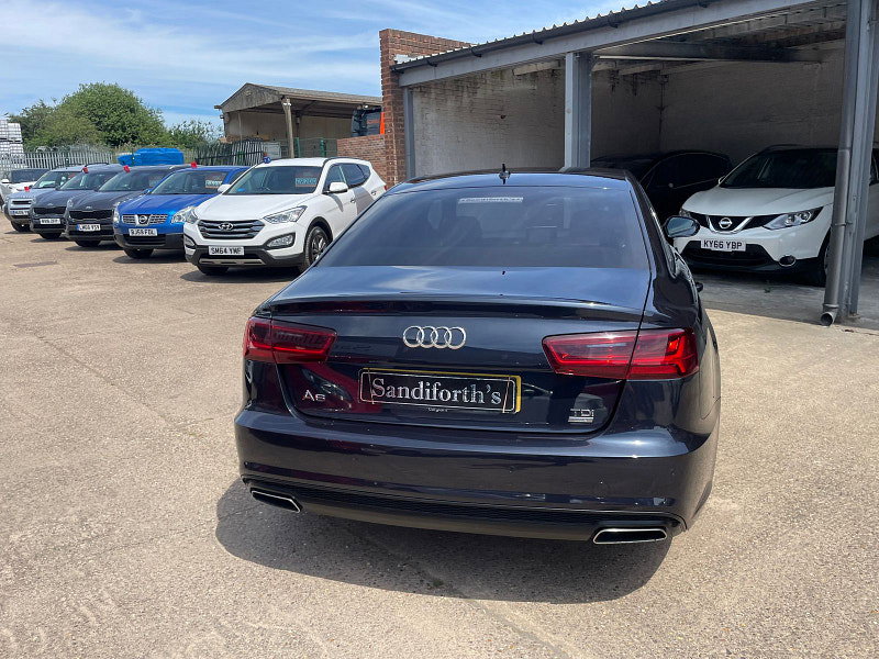 Audi A6 Saloon 2.0 TDI ultra Black Edition Saloon 4dr Diesel S Tronic Euro 6 (s/s) (190 ps) 7 Services, 4dr Automatic 2026