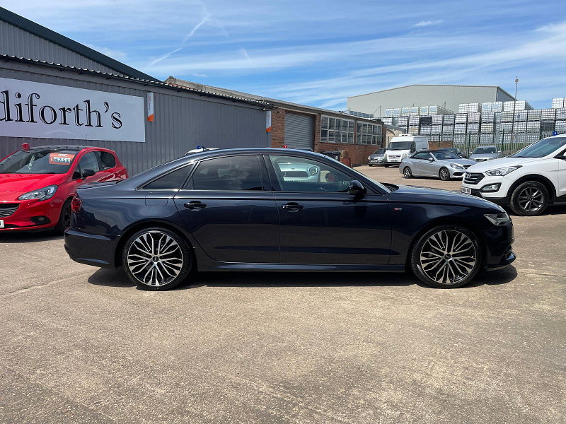 Audi A6 Saloon 2.0 TDI ultra Black Edition Saloon 4dr Diesel S Tronic Euro 6 (s/s) (190 ps) 7 Services, 4dr Automatic 2026