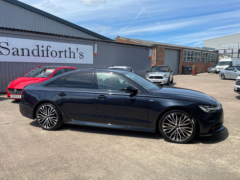 Audi A6 Saloon 2.0 TDI ultra Black Edition Saloon 4dr Diesel S Tronic Euro 6 (s/s) (190 ps) 7 Services, 4dr Automatic 2026