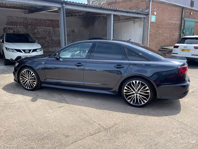 Audi A6 Saloon 2.0 TDI ultra Black Edition Saloon 4dr Diesel S Tronic Euro 6 (s/s) (190 ps) 7 Services, 4dr Automatic 2026