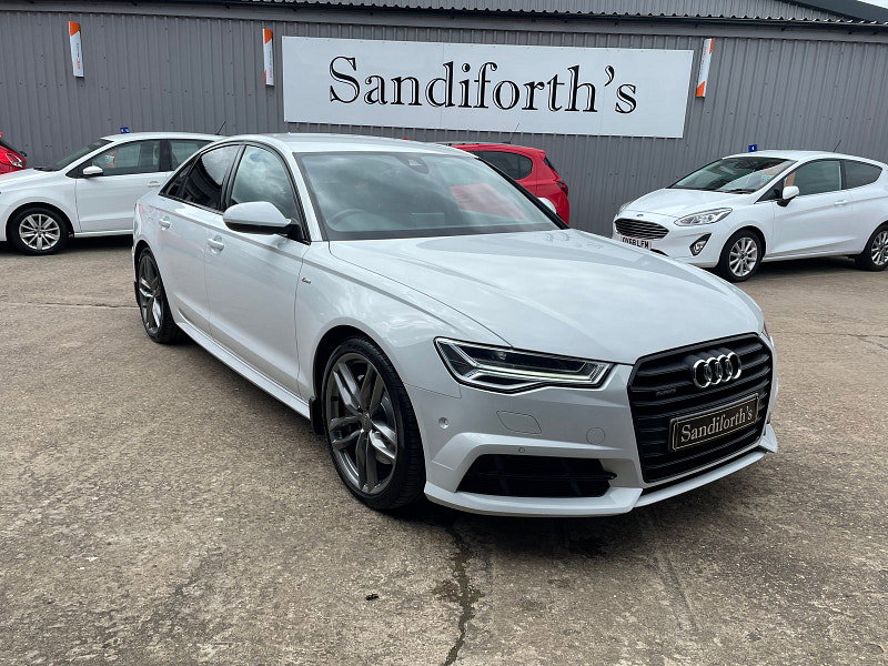 Audi A6 Saloon 3.0 BiTDI V6 Black Edition Saloon 4dr Diesel Tiptronic quattro Euro 6 (s/s) (320 ps) Only 66k 4 Services 4dr Automatic 2026