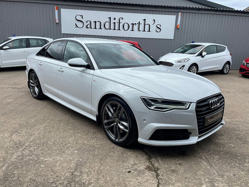 Audi A6 Saloon 3.0 BiTDI V6 Black Edition Saloon 4dr Diesel Tiptronic quattro Euro 6 (s/s) (320 ps) Only 66k 4 Services 4dr Automatic 2026