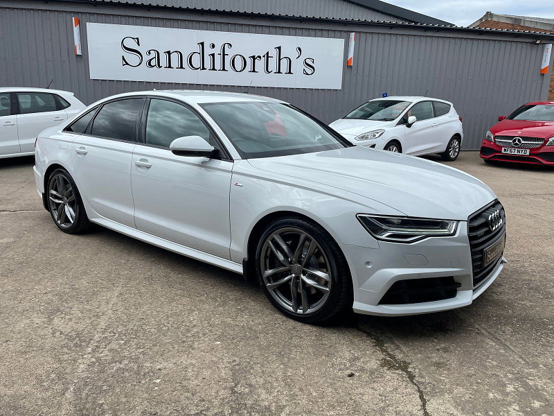 Audi A6 Saloon 3.0 BiTDI V6 Black Edition Saloon 4dr Diesel Tiptronic quattro Euro 6 (s/s) (320 ps) Only 66k 4 Services 4dr Automatic 2026