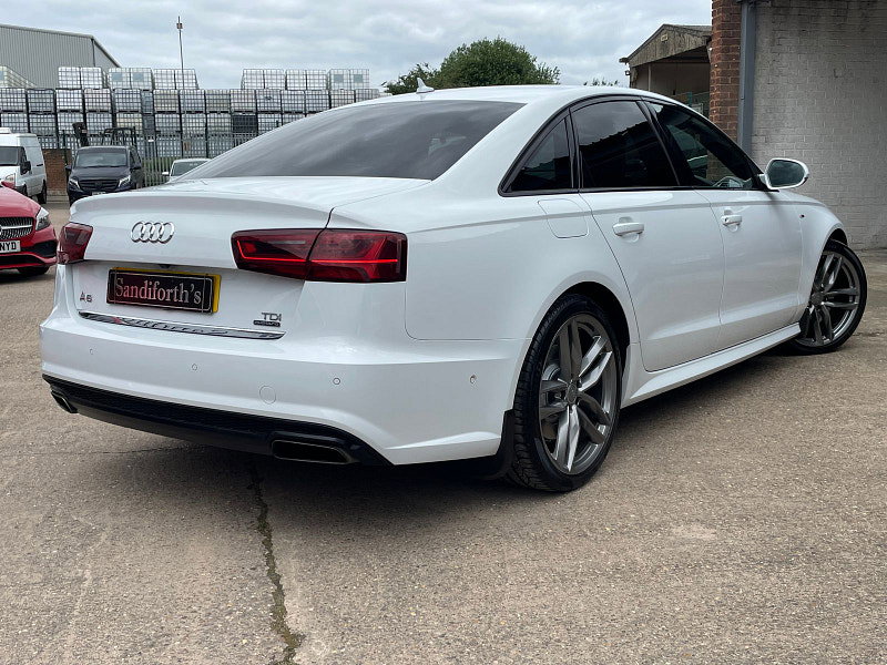 Audi A6 Saloon 3.0 BiTDI V6 Black Edition Saloon 4dr Diesel Tiptronic quattro Euro 6 (s/s) (320 ps) Only 66k 4 Services 4dr Automatic 2026