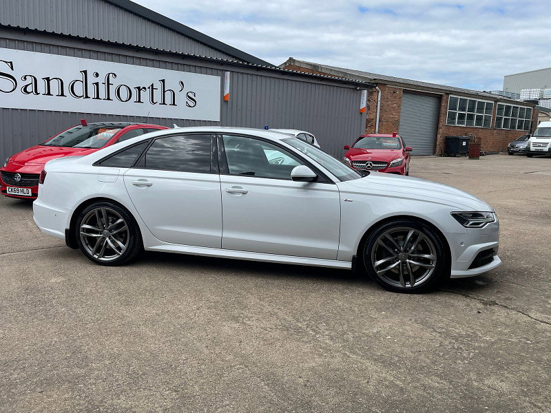 Audi A6 Saloon 3.0 BiTDI V6 Black Edition Saloon 4dr Diesel Tiptronic quattro Euro 6 (s/s) (320 ps) Only 66k 4 Services 4dr Automatic 2026