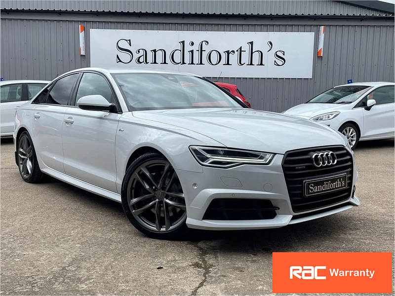 Audi A6 Saloon 3.0 BiTDI V6 Black Edition Saloon 4dr Diesel Tiptronic quattro Euro 6 (s/s) (320 ps) Only 66k 4 Services 4dr Automatic 2026