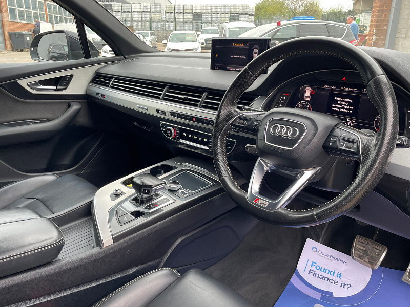 Audi Q7 3.0 TDI V6 S line SUV 5dr Diesel Tiptronic quattro Euro 6 (s/s) (272 ps) 5dr Automatic 2026