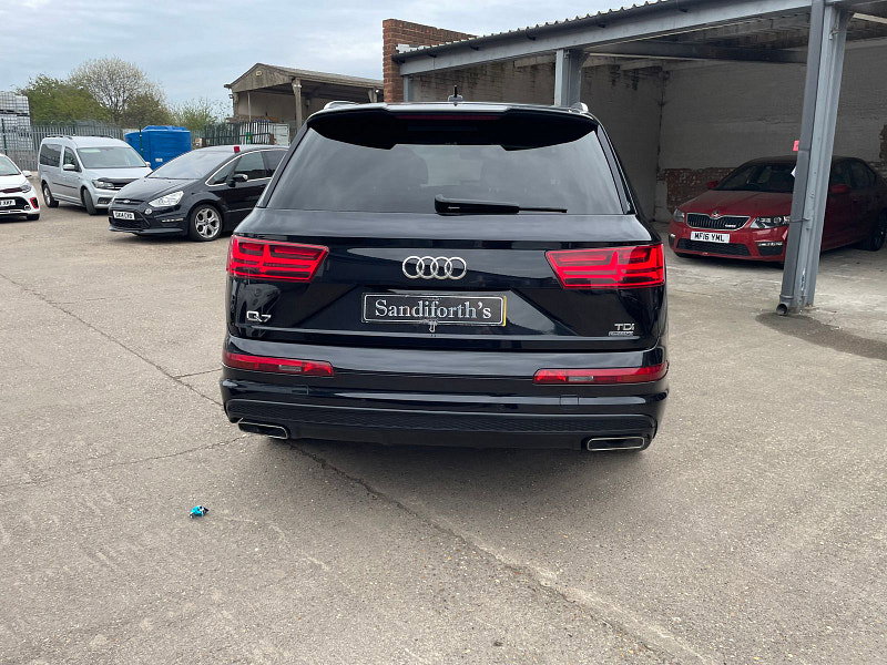 Audi Q7 3.0 TDI V6 S line SUV 5dr Diesel Tiptronic quattro Euro 6 (s/s) (272 ps) 5dr Automatic 2026