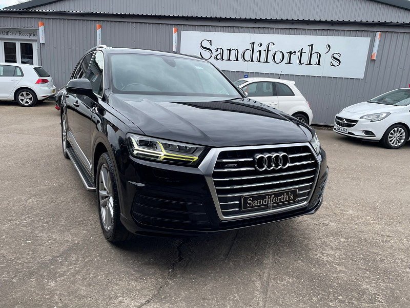 Audi Q7 3.0 TDI V6 S line SUV 5dr Diesel Tiptronic quattro Euro 6 (s/s) (272 ps) 5dr Automatic 2026