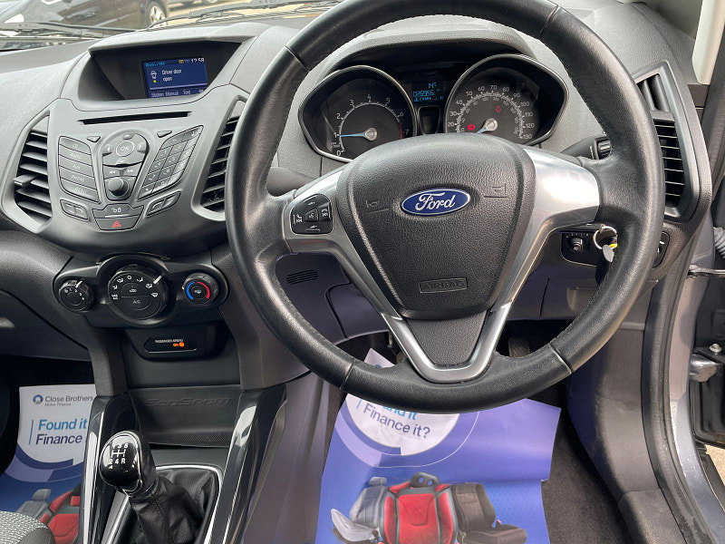 Ford EcoSport 1.5 Zetec SUV 5dr Petrol Manual 2WD Euro 5 (112 ps) 5dr Manual 2026