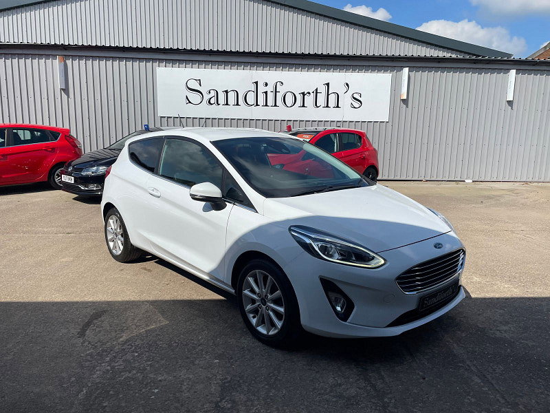 Ford Fiesta 1.0T EcoBoost GPF Titanium Hatchback 3dr Petrol Manual Euro 6 (s/s) SAT NAV, 4 SERVICES (125 ps) 3dr Manual 2026