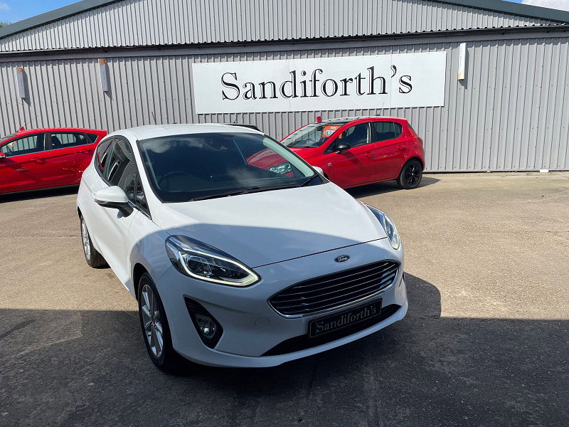 Ford Fiesta 1.0T EcoBoost GPF Titanium Hatchback 3dr Petrol Manual Euro 6 (s/s) SAT NAV, 4 SERVICES (125 ps) 3dr Manual 2026