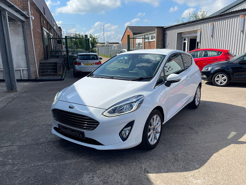 Ford Fiesta 1.0T EcoBoost GPF Titanium Hatchback 3dr Petrol Manual Euro 6 (s/s) SAT NAV, 4 SERVICES (125 ps) 3dr Manual 2026