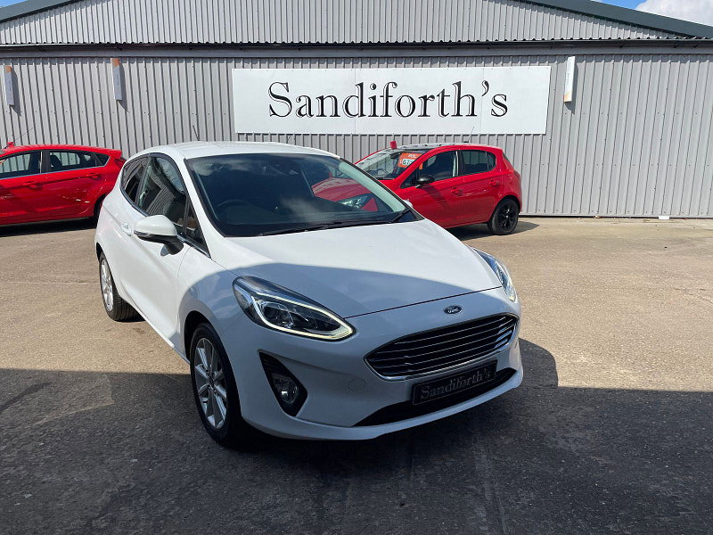 Ford Fiesta 1.0T EcoBoost GPF Titanium Hatchback 3dr Petrol Manual Euro 6 (s/s) SAT NAV, 4 SERVICES (125 ps) 3dr Manual 2026