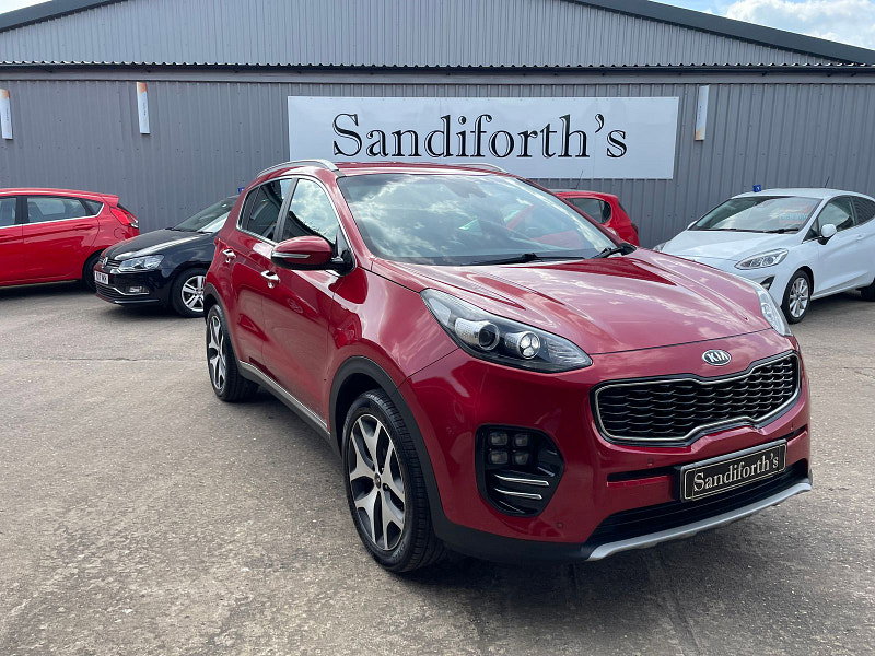 Kia Sportage 1.7 CRDi GT-Line Edition SUV 5dr Diesel Manual Euro 6 (s/s) (114 bhp) Only 1 Former Keeper, 7 Services  5dr Manual 2026