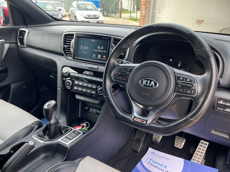 Kia Sportage 1.7 CRDi GT-Line Edition SUV 5dr Diesel Manual Euro 6 (s/s) (114 bhp) Only 1 Former Keeper, 7 Services  5dr Manual 2026