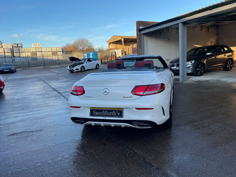 Mercedes-Benz C Class 2.1 C220d AMG Line (Premium Plus) Cabriolet 2dr Diesel G-Tronic+ 4MATIC Euro 6 (s/s) (170 ps) 2dr Automatic 2026