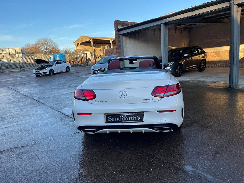 Mercedes-Benz C Class 2.1 C220d AMG Line (Premium Plus) Cabriolet 2dr Diesel G-Tronic+ 4MATIC Euro 6 (s/s) (170 ps) 2dr Automatic 2026