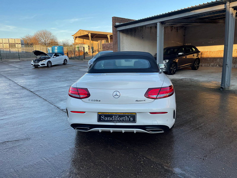 Mercedes-Benz C Class 2.1 C220d AMG Line (Premium Plus) Cabriolet 2dr Diesel G-Tronic+ 4MATIC Euro 6 (s/s) (170 ps) 2dr Automatic 2026
