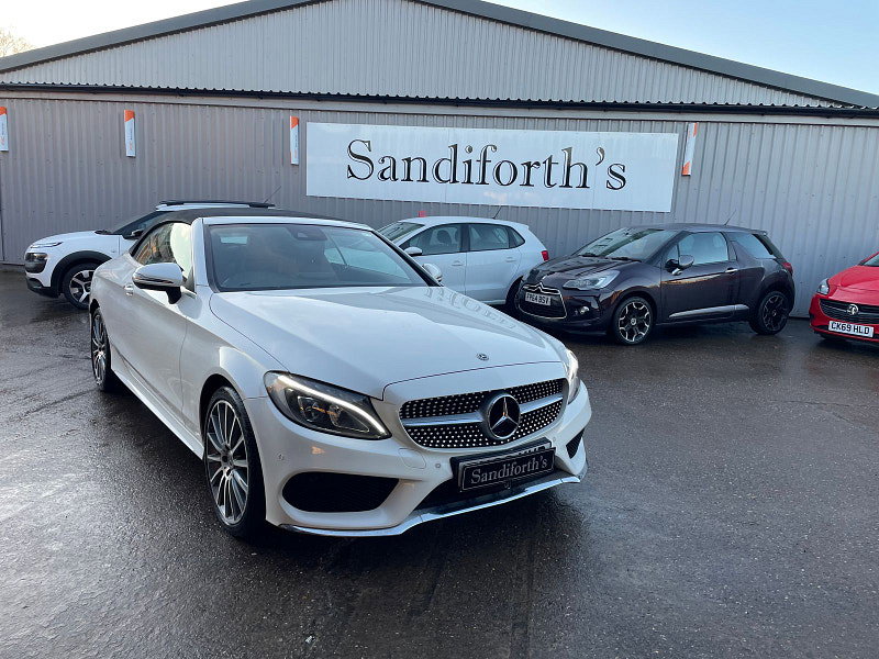 Mercedes-Benz C Class 2.1 C220d AMG Line (Premium Plus) Cabriolet 2dr Diesel G-Tronic+ 4MATIC Euro 6 (s/s) (170 ps) 2dr Automatic 2026
