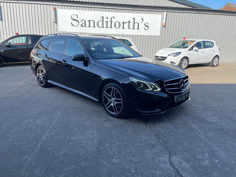 Mercedes-Benz E Class 3.0 E350 V6 BlueTEC AMG Night Edition Estate 5dr Diesel G-Tronic+ Euro 6 (s/s) (258 ps) 5dr Automatic 2026