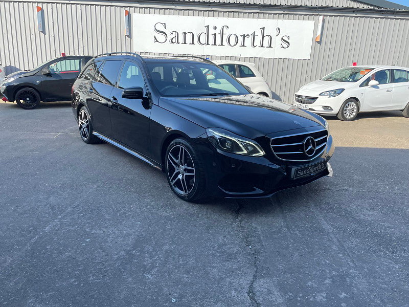 Mercedes-Benz E Class 3.0 E350 V6 BlueTEC AMG Night Edition Estate 5dr Diesel G-Tronic+ Euro 6 (s/s) (258 ps) 5dr Automatic 2026