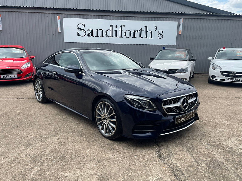 Mercedes-Benz E Class 3.0 E350d V6 AMG Line (Premium Plus) Coupe 2dr Diesel G-Tronic+ 4MATIC Euro 6 (s/s) (258 ps) 2dr Automatic 2026