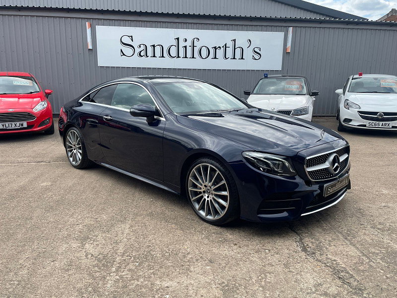 Mercedes-Benz E Class 3.0 E350d V6 AMG Line (Premium Plus) Coupe 2dr Diesel G-Tronic+ 4MATIC Euro 6 (s/s) (258 ps) 2dr Automatic 2026