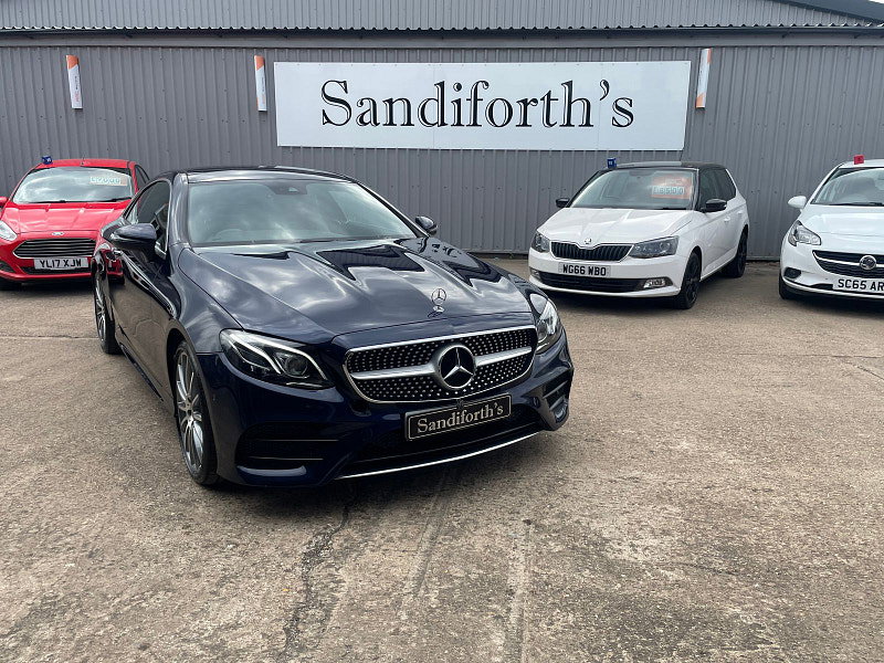 Mercedes-Benz E Class 3.0 E350d V6 AMG Line (Premium Plus) Coupe 2dr Diesel G-Tronic+ 4MATIC Euro 6 (s/s) (258 ps) 2dr Automatic 2026