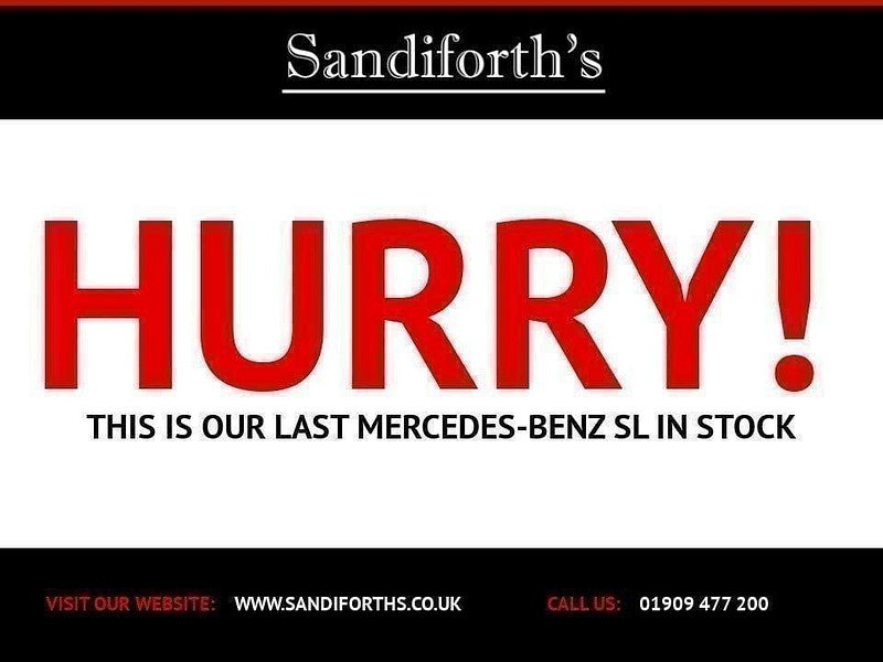 Mercedes-Benz SL 3.5 SL350 AMG Sport Auto 2d 306 BHP 2dr Automatic 2026