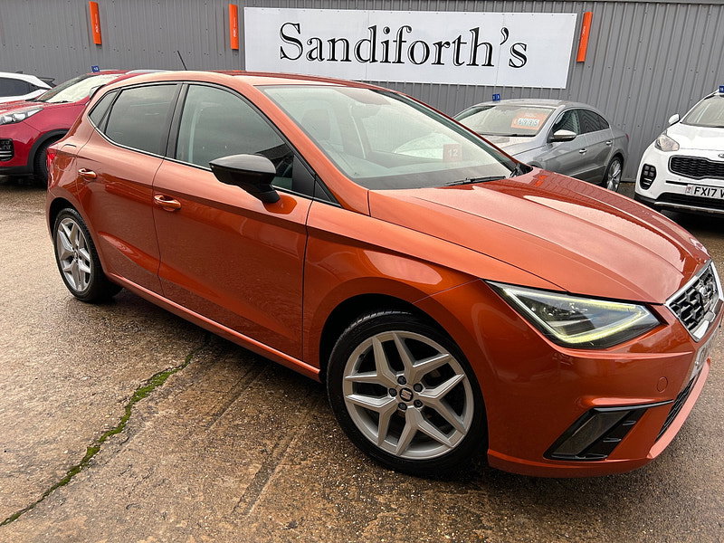 Seat Ibiza 1.0 TSI FR Hatchback 5dr Petrol Manual Euro 6 (s/s) GPF (95 ps) 5dr Manual 2026