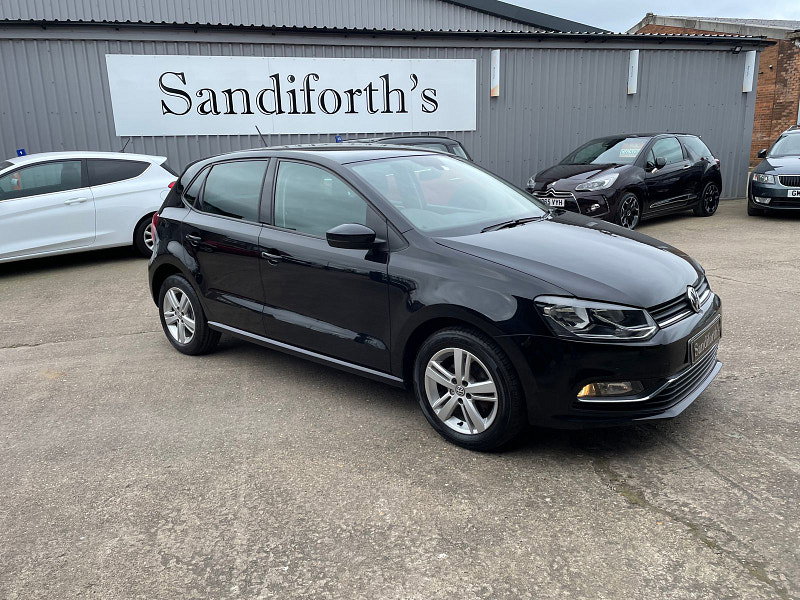 Volkswagen Polo 1.0 MATCH EDITION 5d 74 BHP ONLY 1 FORMER KEEPER, 3 SERVICES ONLY 32K, 3 SERVICES, ALLOYS, AC 5dr Manual 2026